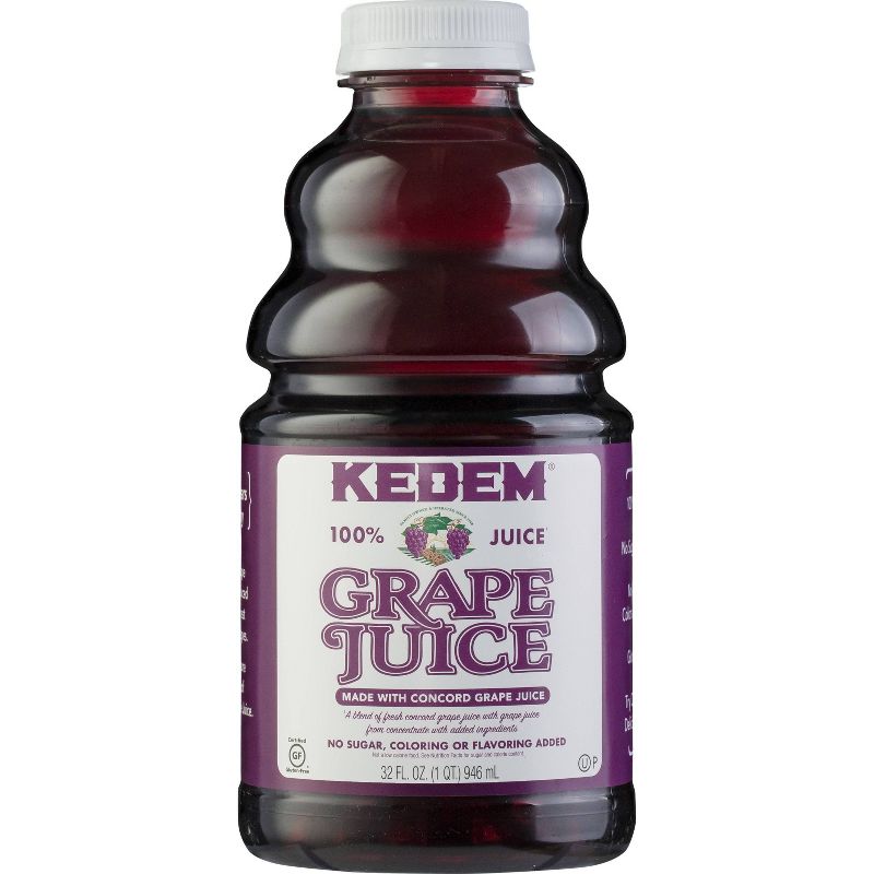 Kedem 100% Pure Grape Juice Made with Concord 32oz