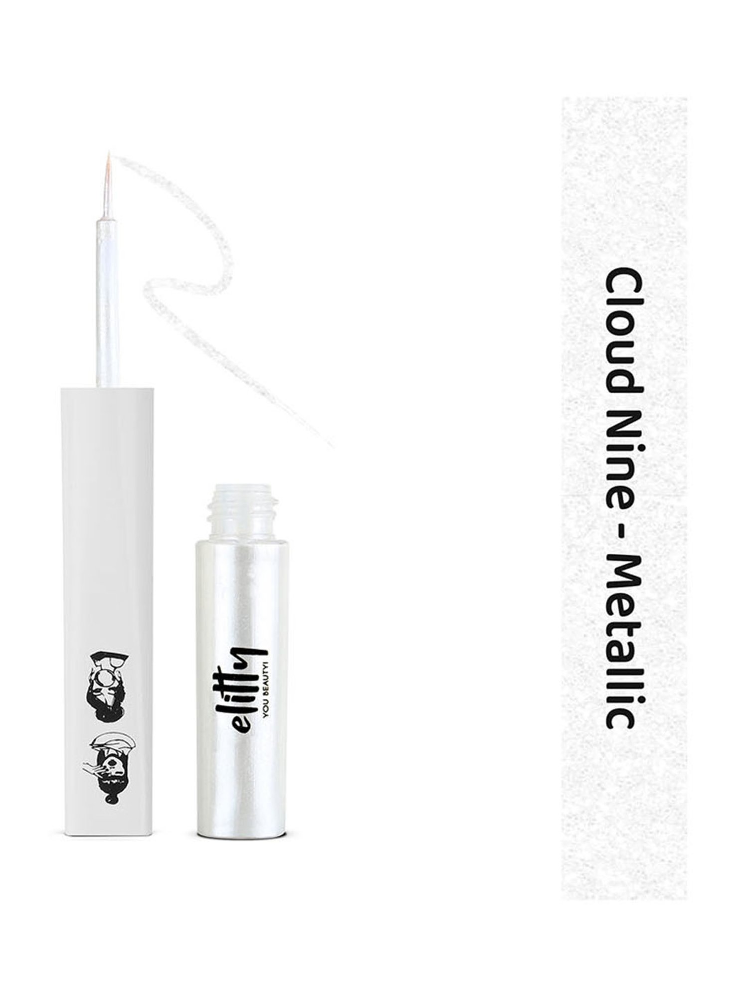 Elitty All Eyes on You Pop Eyeliner - Cloud Nine (Metallic White) - 4 ml