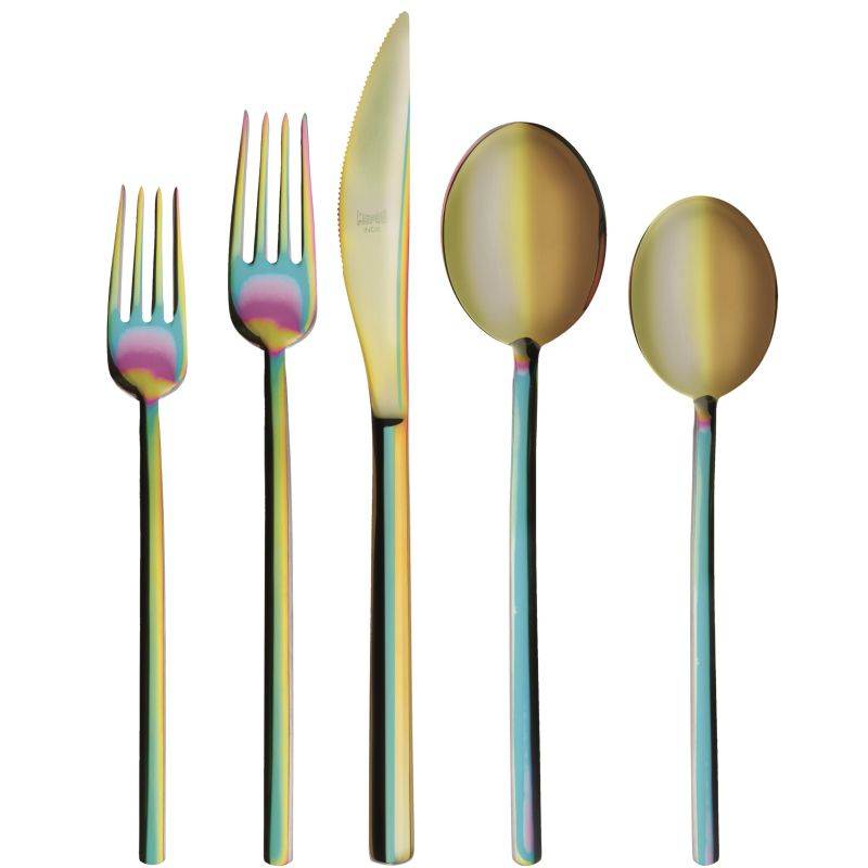 CUTLERY SET 5 PCS DUE ICE RAINBOW