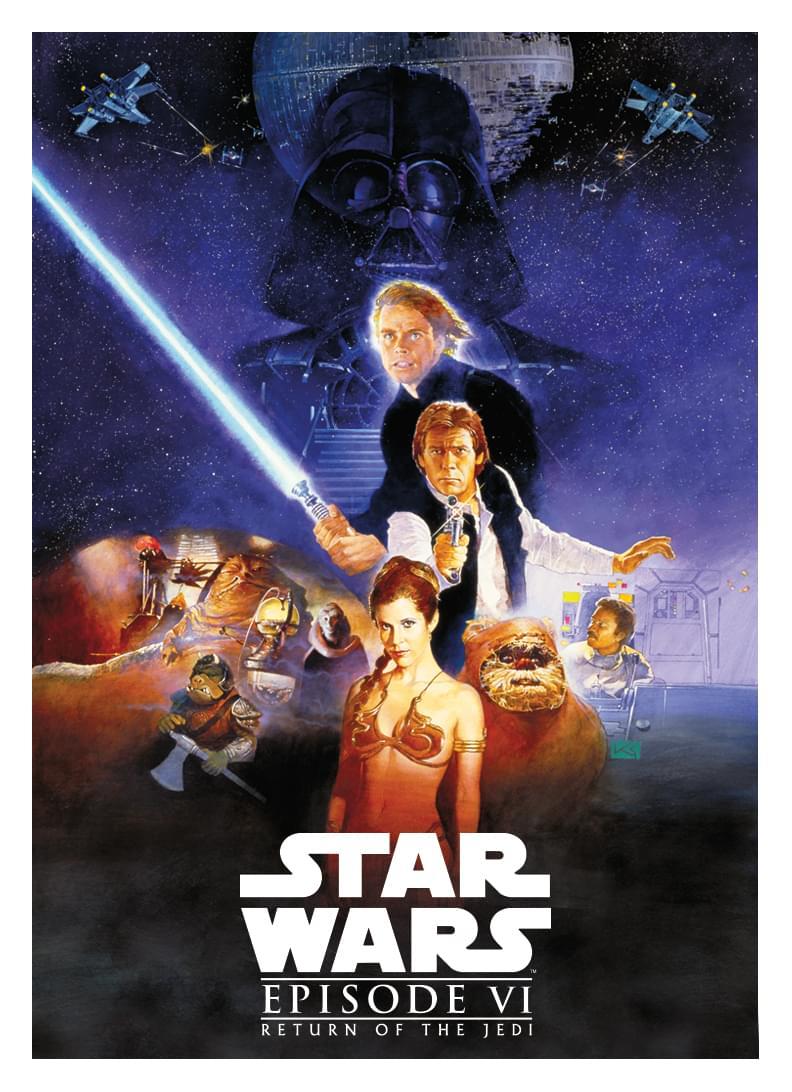 Star Wars - Episode 6 - 2.5 x 3.5 Inch Flat Magnet