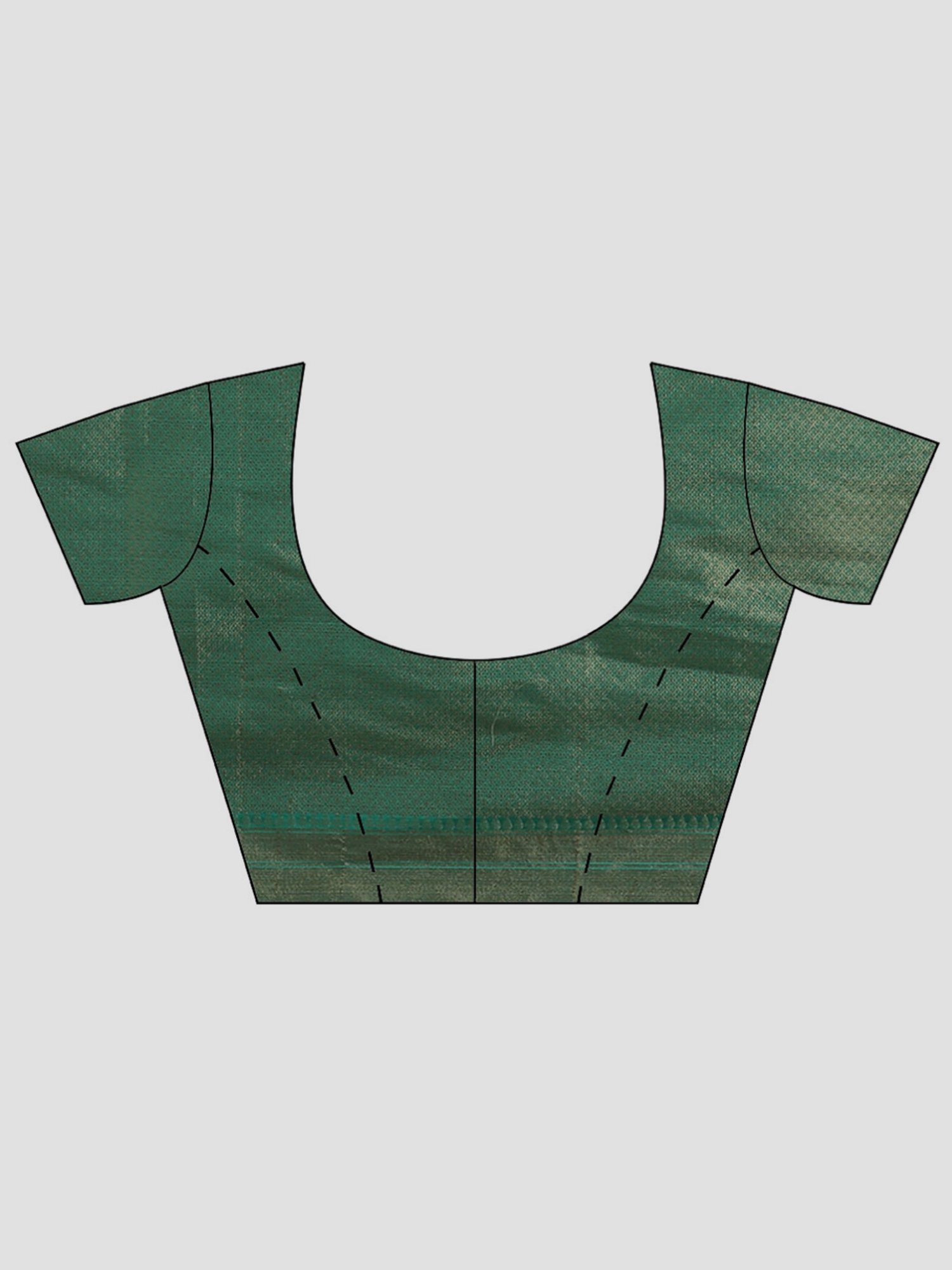 Banarasi Silk Works Black Cotton Woven Saree With Unstitched Blouse