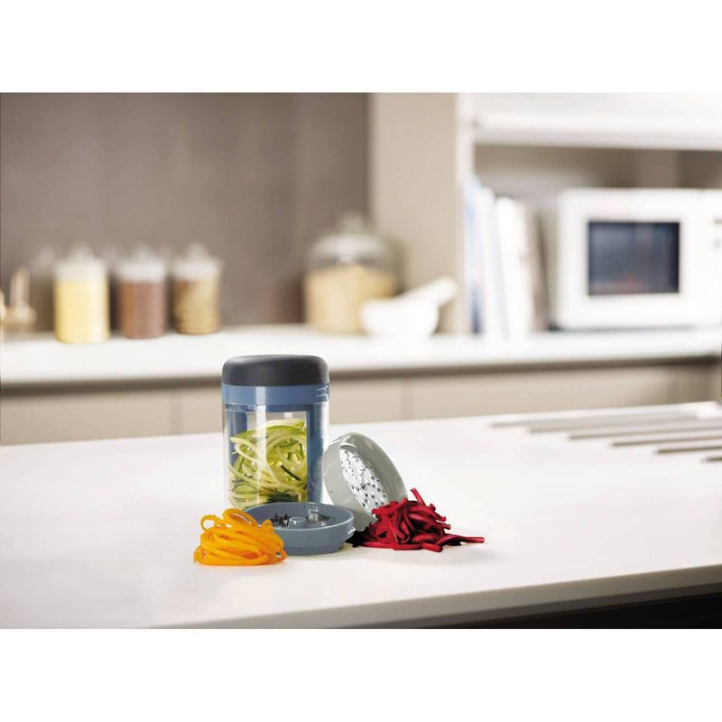 Joseph Joseph Editions 3-in-1 Spiro Hand-Held Spiralizer - Sky