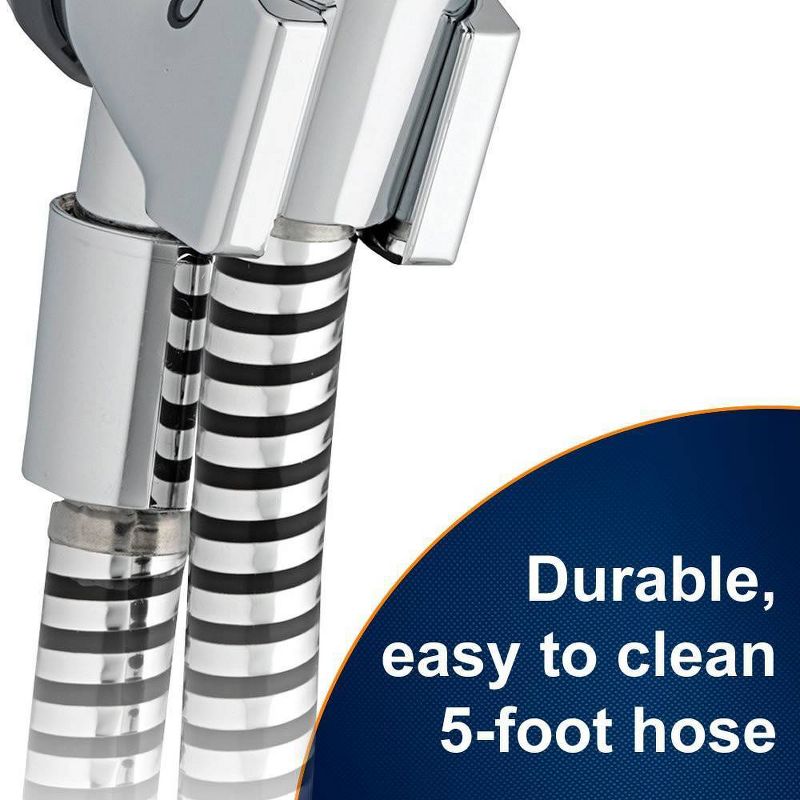 PowerSpray Hand Held Shower Head 6-mode Chrome- Waterpik