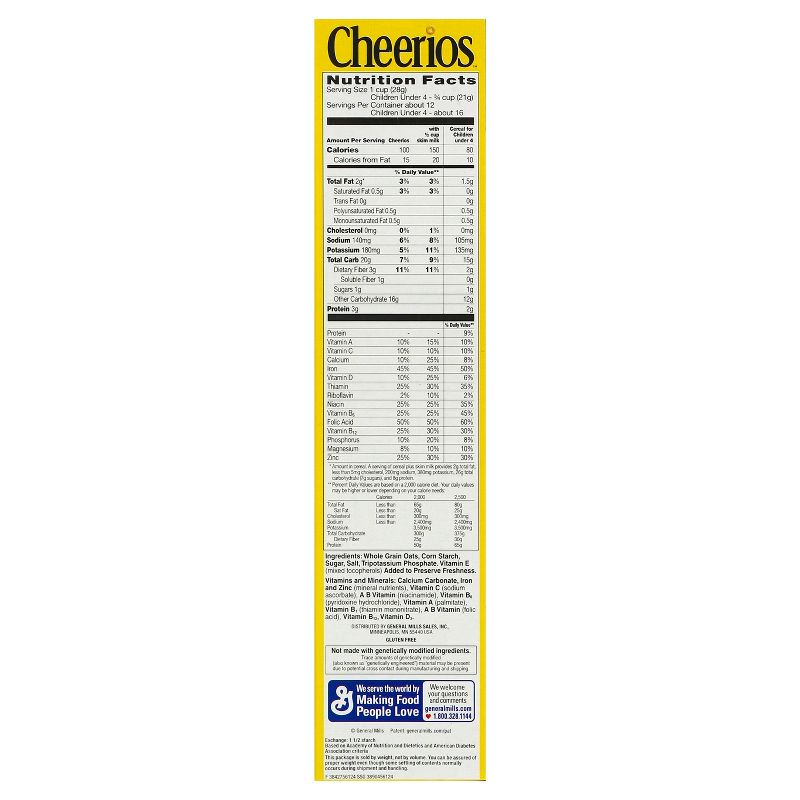 Cheerios Breakfast Cereal - 12oz - General Mills