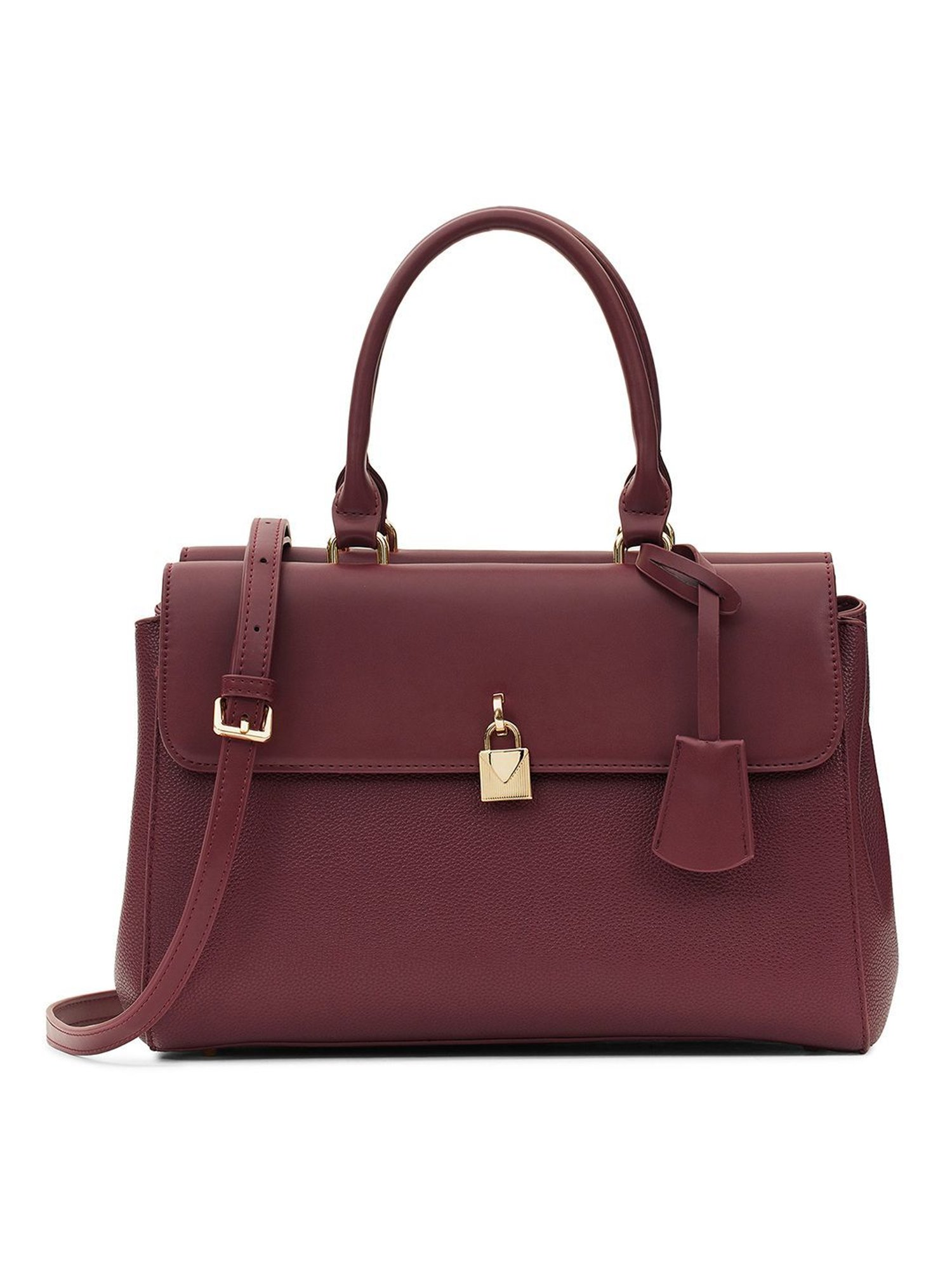 Miraggio Sierra Wine Medium Satchel Handbag