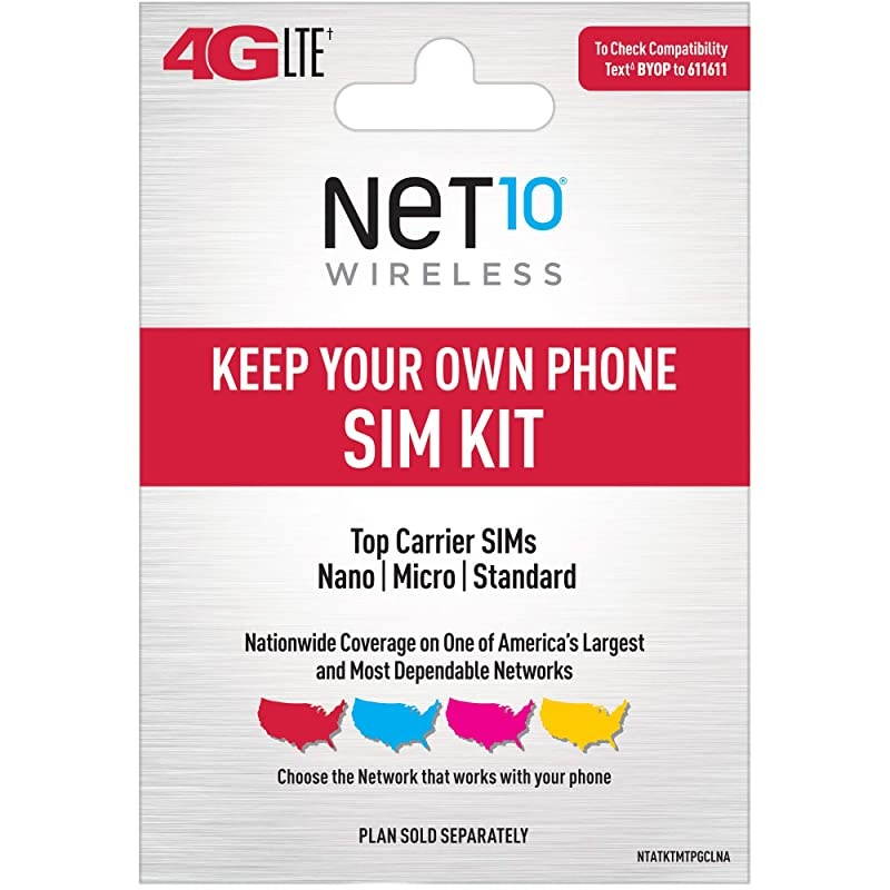 Keep Your Own Phone 3-in-1 Prepaid SIM Kit