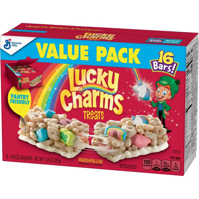 Lucky Charms Marshmallow Flavored Bars - 16ct