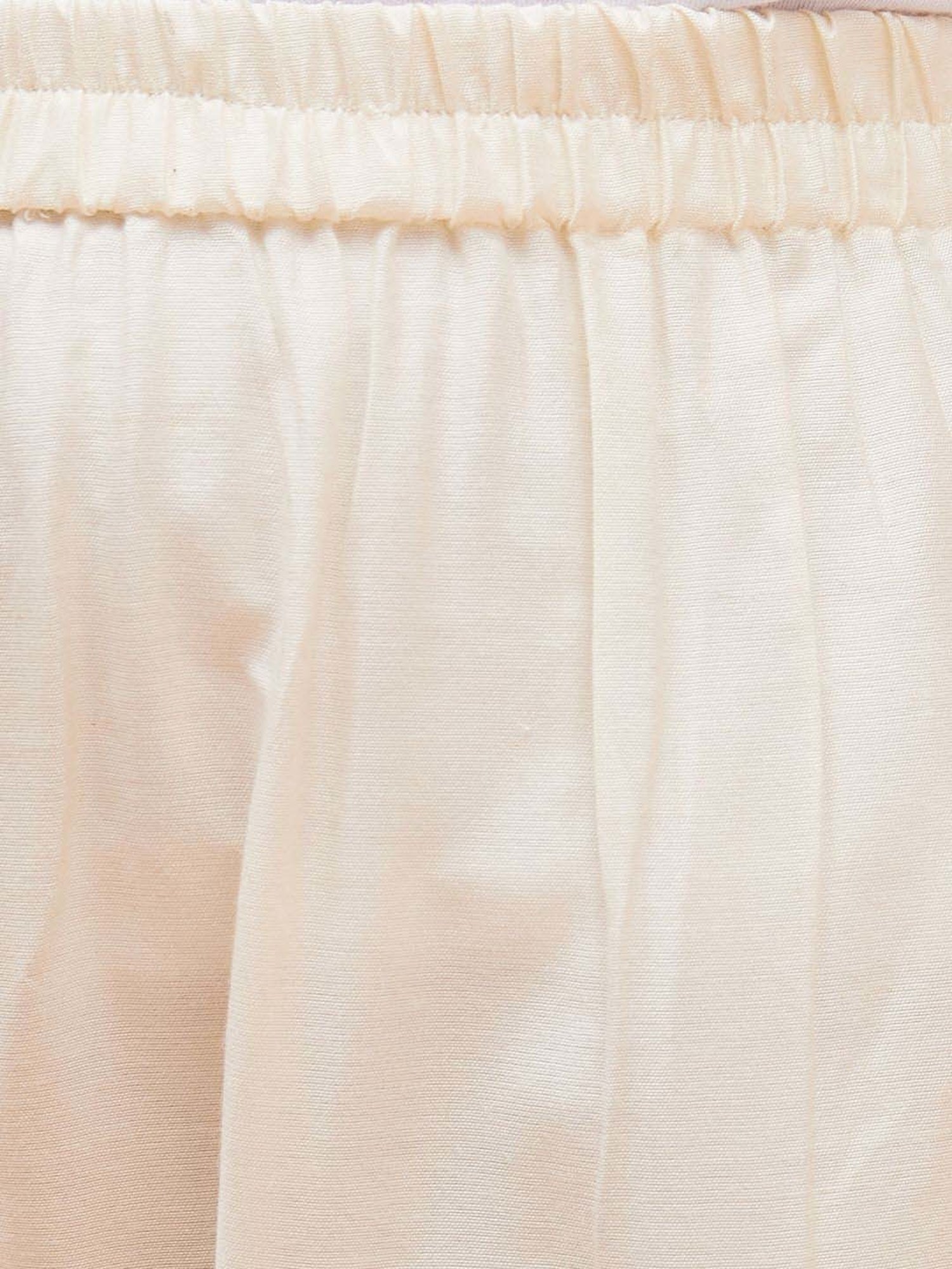 VASTRAMAY Girls Cream Floral Clothing Sets