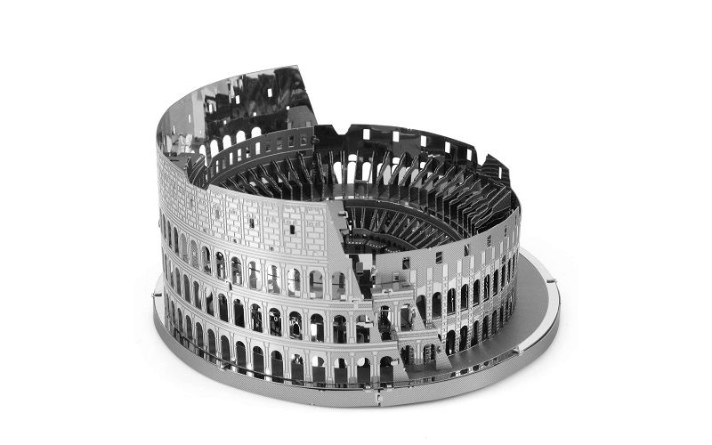 Fascinations ICONX Roma Colosseum Ruin 3D Metal Model Kit