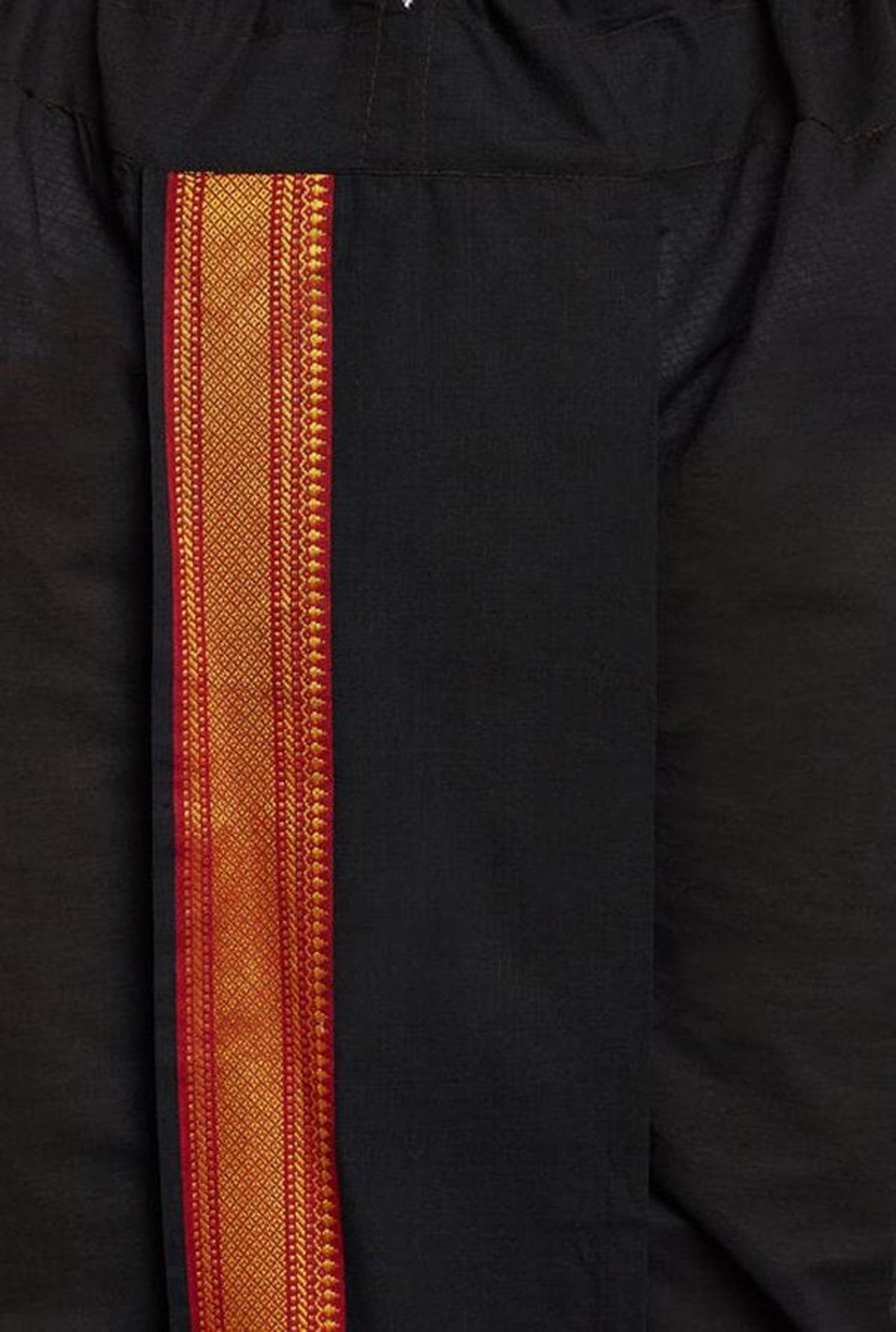 Sojanya Black Regular Fit Cotton Dhoti Pants