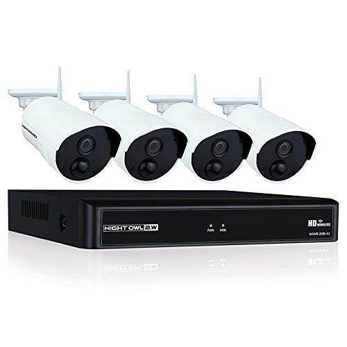 Night Owl WNVR201-44P Video Surveillance System - Network Video Recorder, Camera - 1080 Camera Resolution - HDMI