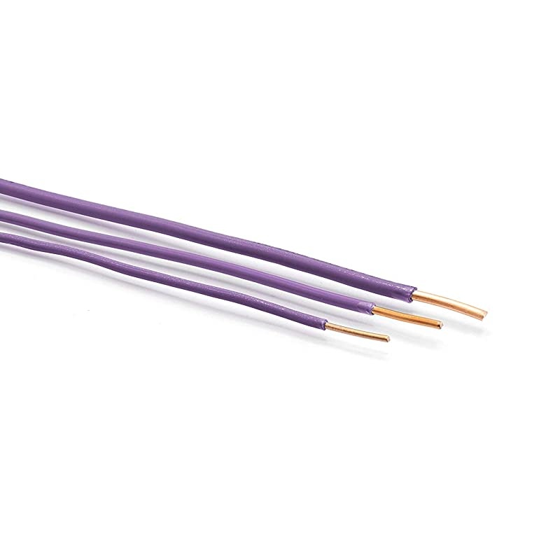 THHN Wire - 14 AWG - 75 Feet - Solid Copper Grounding Wire, Proudly Made in America - Ground Protection Satellite Dish Off-Air TV Signal - UV Jacketed Antenna Electrical Shock