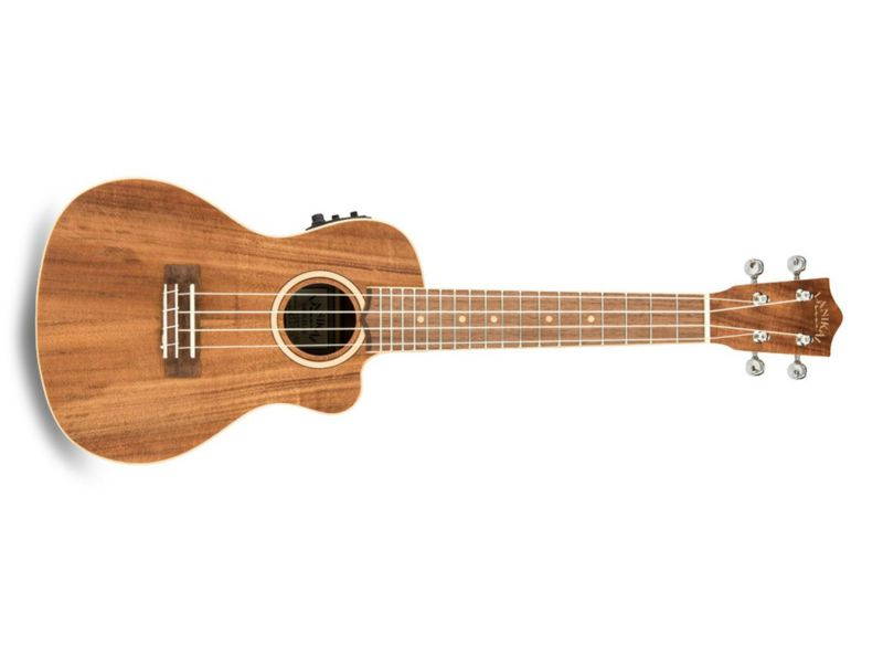 Lanikai ACST-CEC Acacia Concert with Kula Preamp A E Ukulele Natural