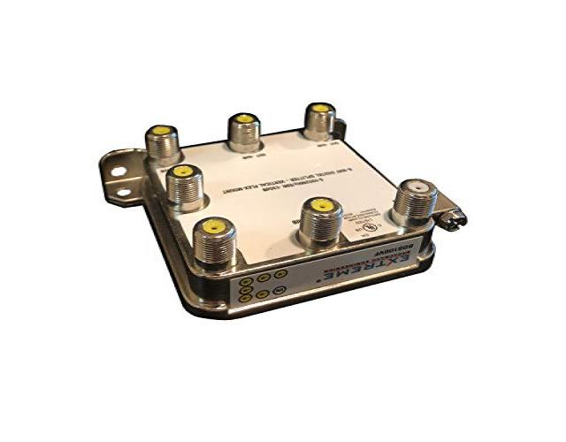 EXTREME 6 WAY BALANCED HD DIGITAL 1GHz HIGH PERFORMANCE COAX CABLE SPLITTER - BDS106VF by Extreme