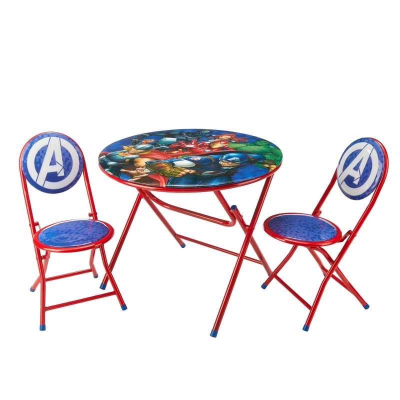 3pc Avengers Round Table and Chair Set