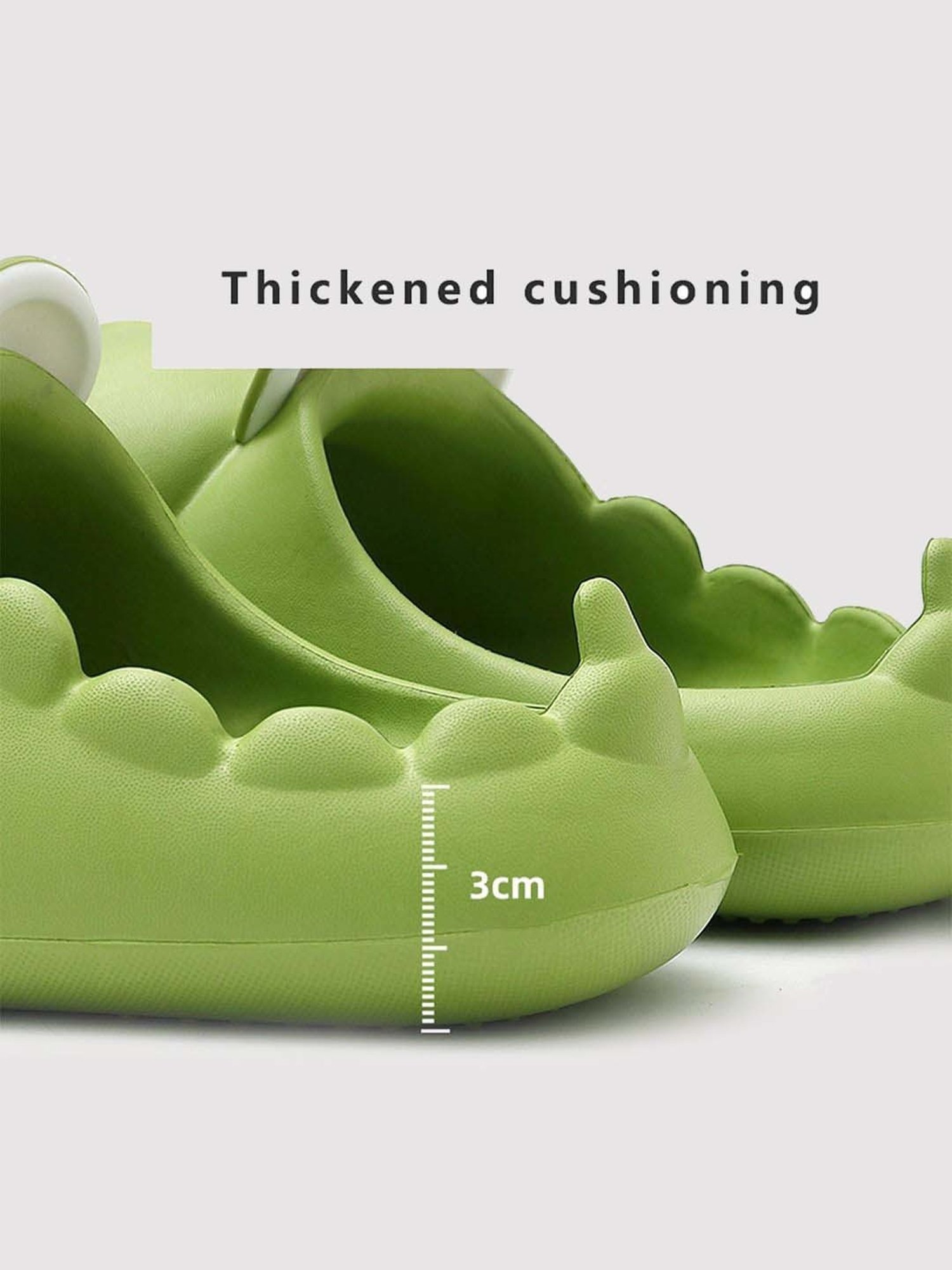 Baby Moo Unisex Green Casual Slip on