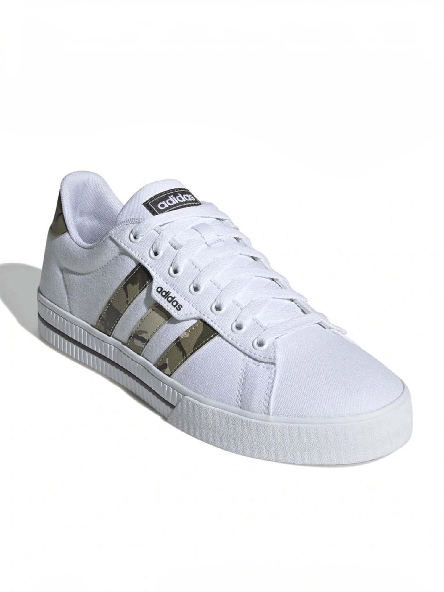 Adidas Men's DAILY 3.0 White Skateboarding Shoes