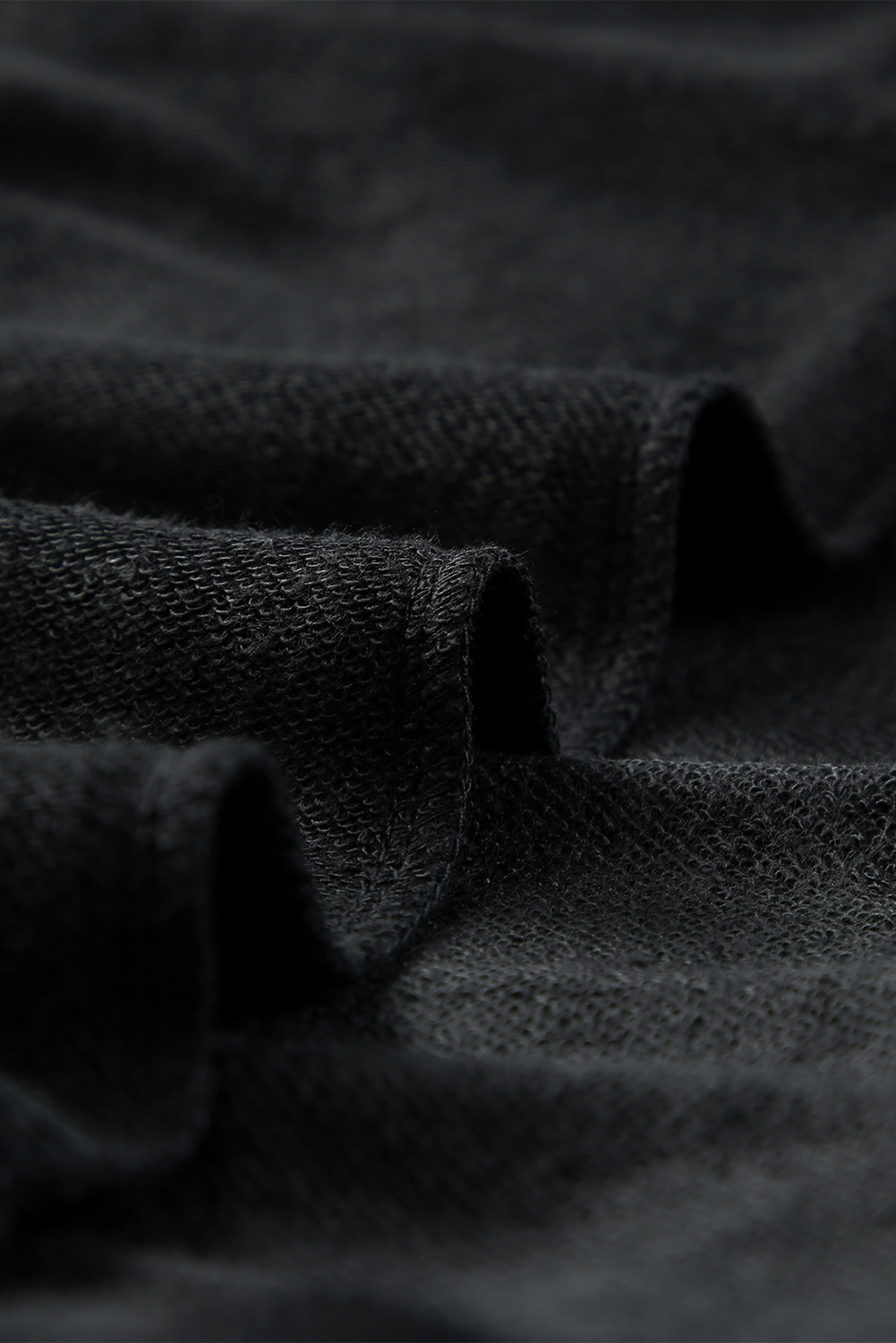 Blank Sweatshirt - Black Plaid Leopard Print Patchwork Long Sleeve Top Customized