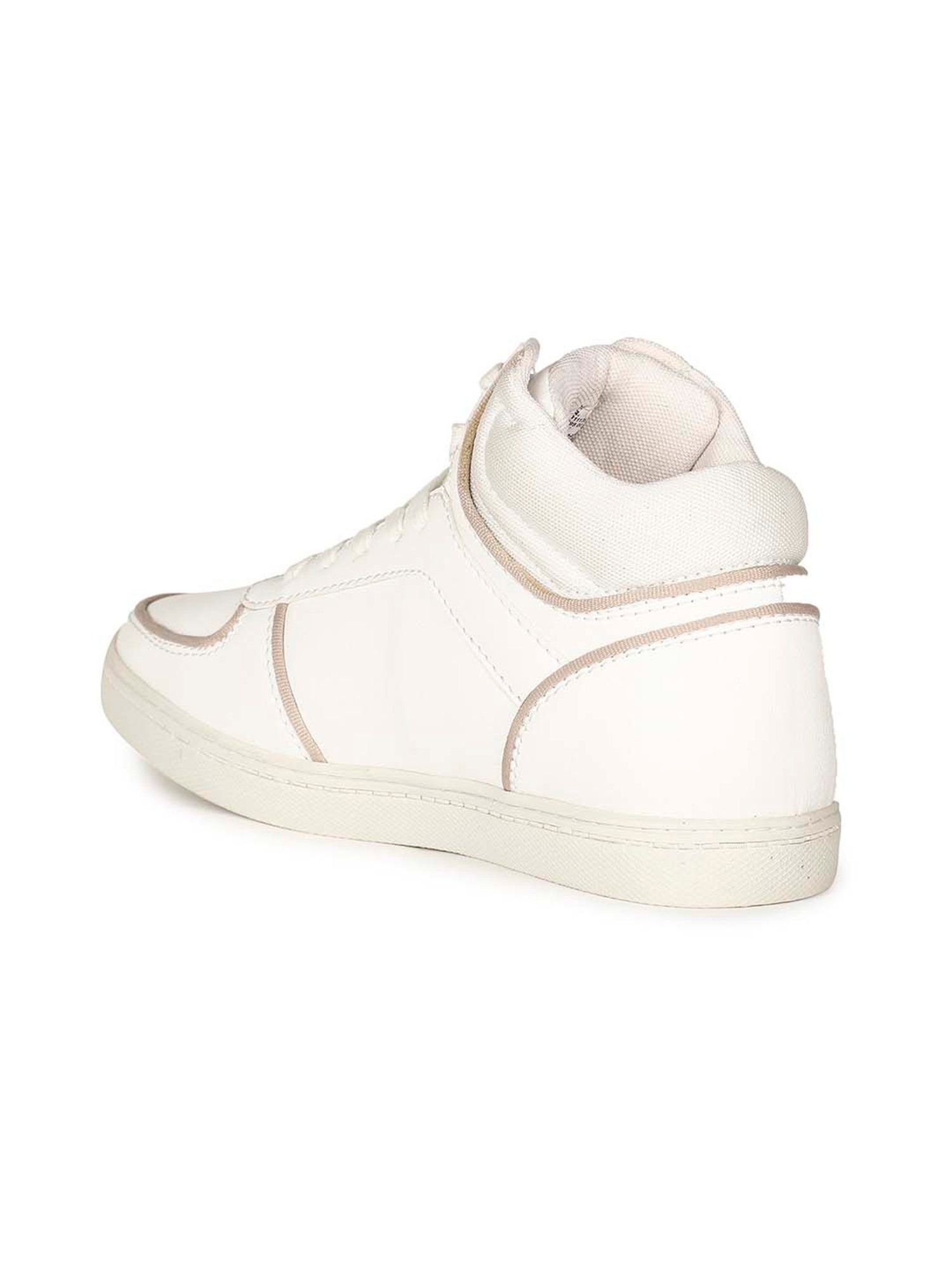 North Star by Bata Men's COMPUS White Ankle High Sneaker