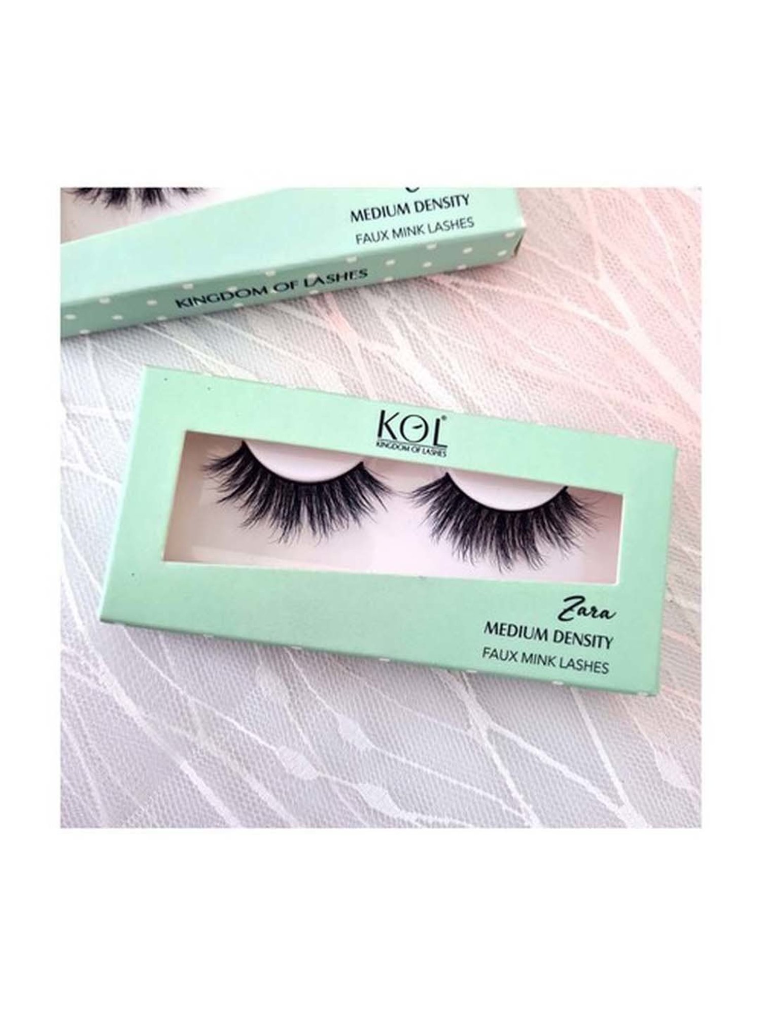 Kingdom Of Lashes Medium Density Eyelashes Zara - 2 gm