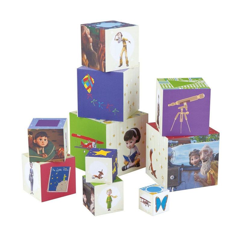Hape The Little Prince Stacking Cubes Baby Toy