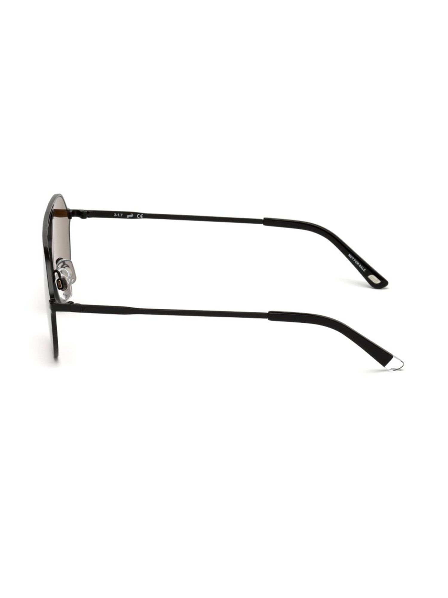 WEB EYEWEAR Brown Round Sunglasses Designed in Italy