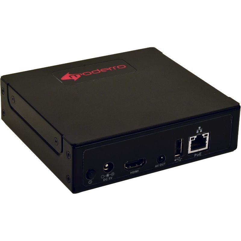 Viewsonic NMP012 Moderro Network Media Player - HDMI - USB - SerialEthernet - Black