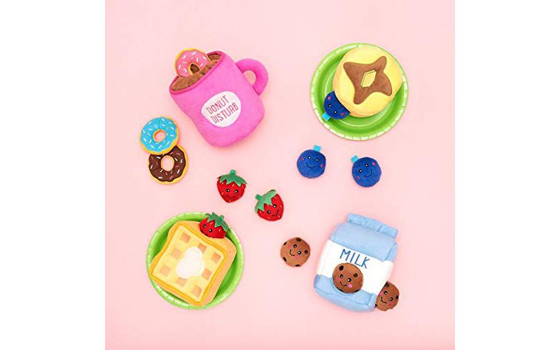 NERF Blitz Squeak Football Dog Toy - Green - 7"