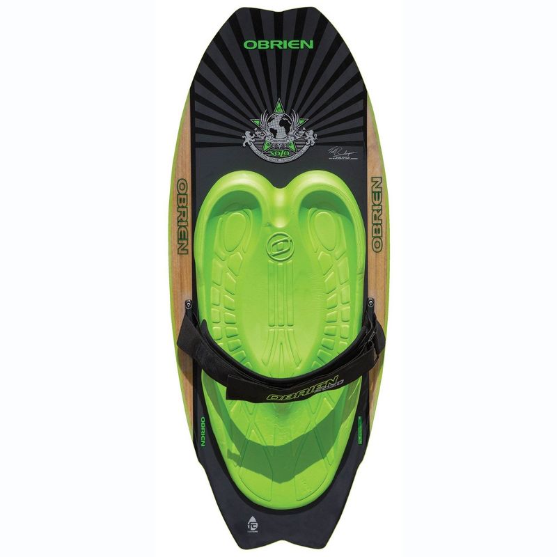 OBrien 51 Inch Sozo Pro Series Towable Water Lake Kneeboard, Green