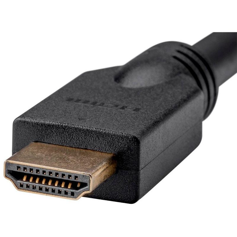 C2G 35ft 4K HDMI Cable with Gripping Connectors - Plenum Rated - 40 ft HDMI A/V Cable for Audio/Video Device