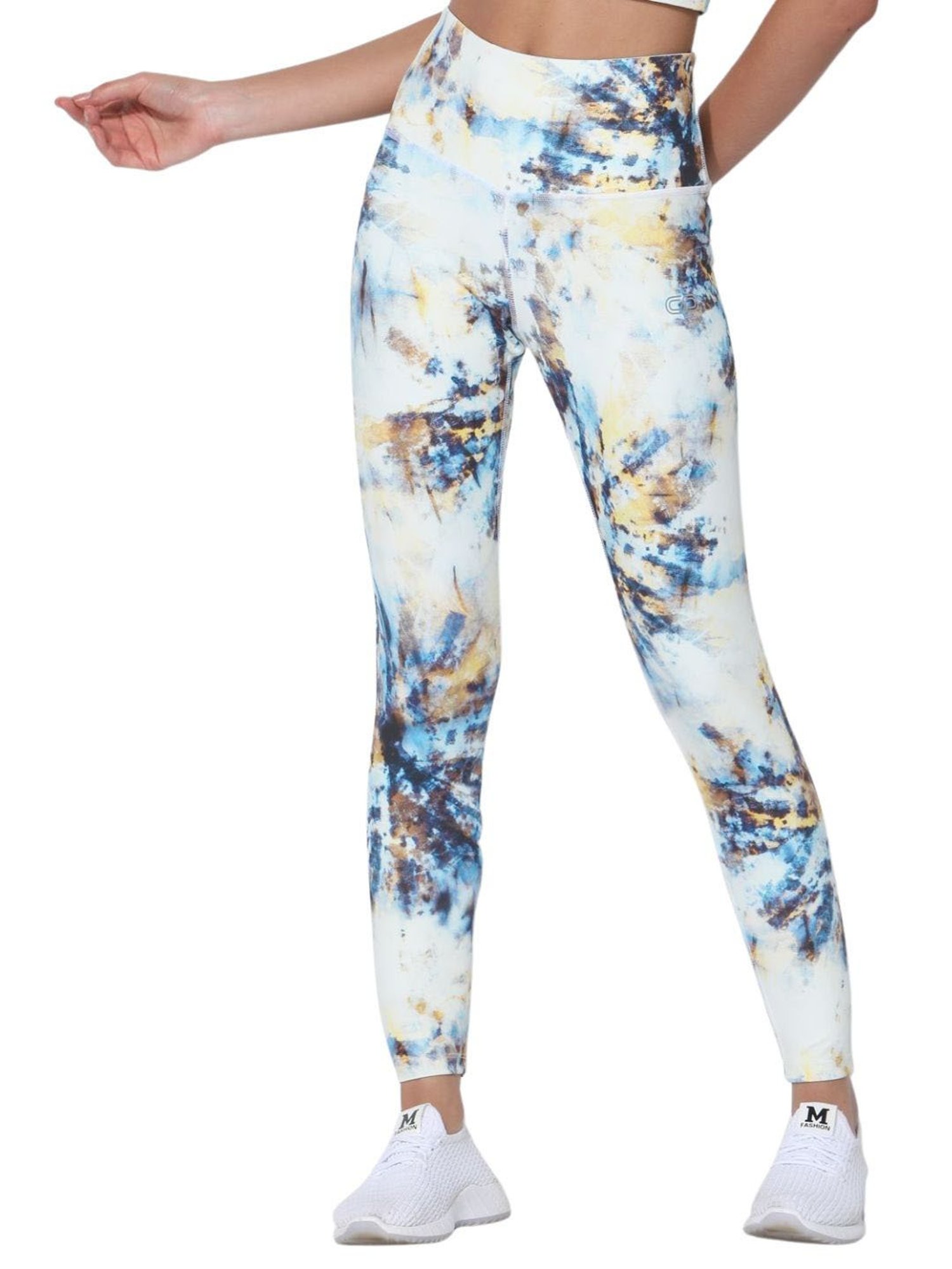 SILVERTRAQ Multicolor Tie - Dye Leggings
