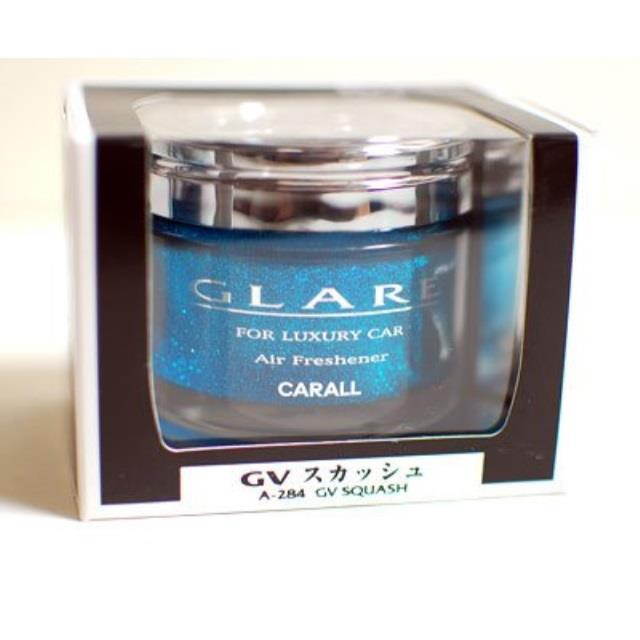 carall glare gv squash air freshener car cologne sparkle blue x 2 set