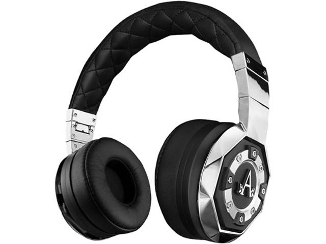 A-audio - Lyric On-ear Headphones - Black/silver