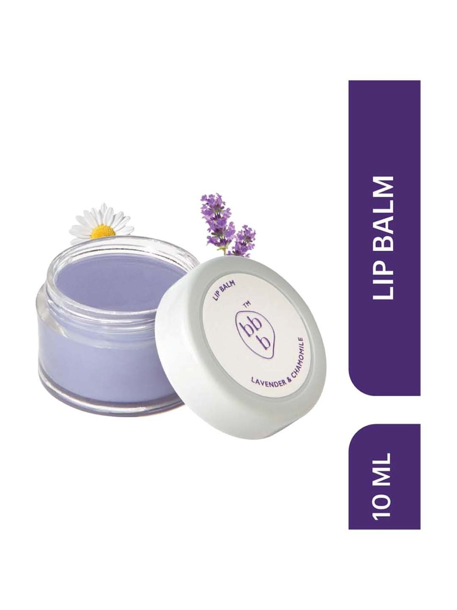bbb Better Body Bombay Lavender & Chamomile Lip Balm - 10 gm