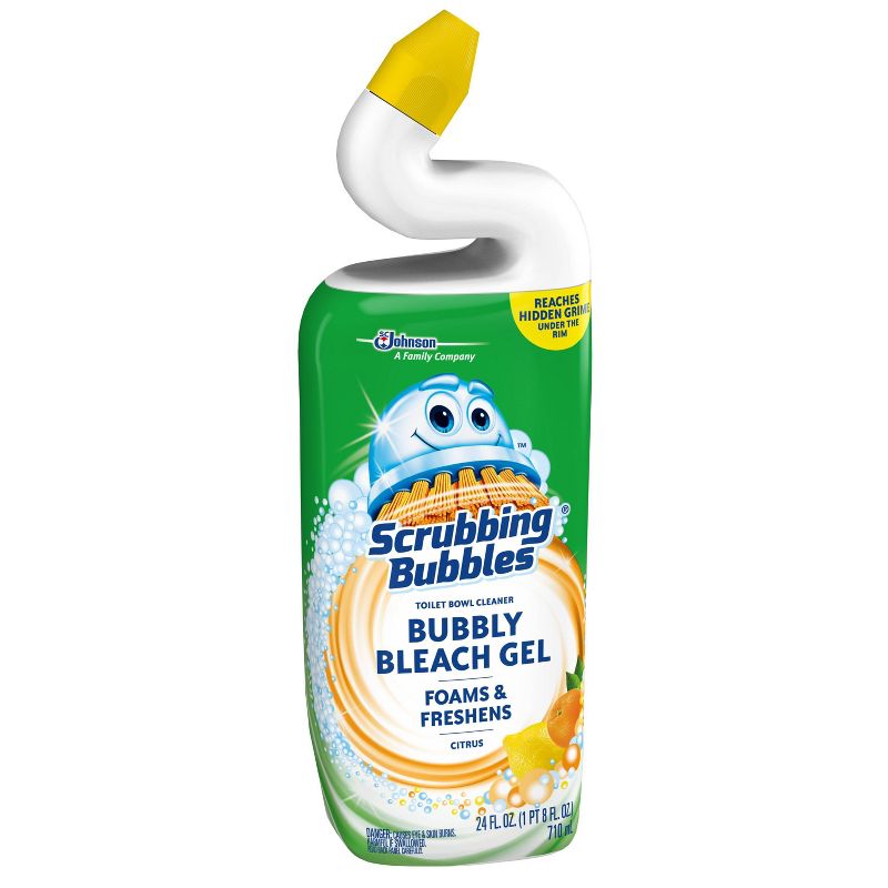 Scrubbing Bubbles Power Stain Destroyer Toilet Bowl Cleaner - Citrus - 24 fl oz