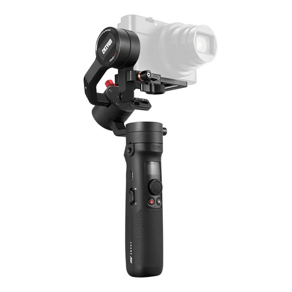 Zhiyun Crane M2 Small Body 3-Axis Handheld Stabilizer Gimbal For Smartphone Light Mirrorless Action Camera