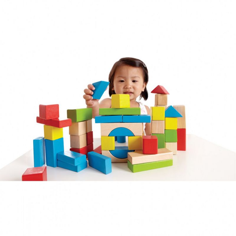 Childcraft Corrugated Building Blocks, Various Sizes, Primary Colors, set of 84