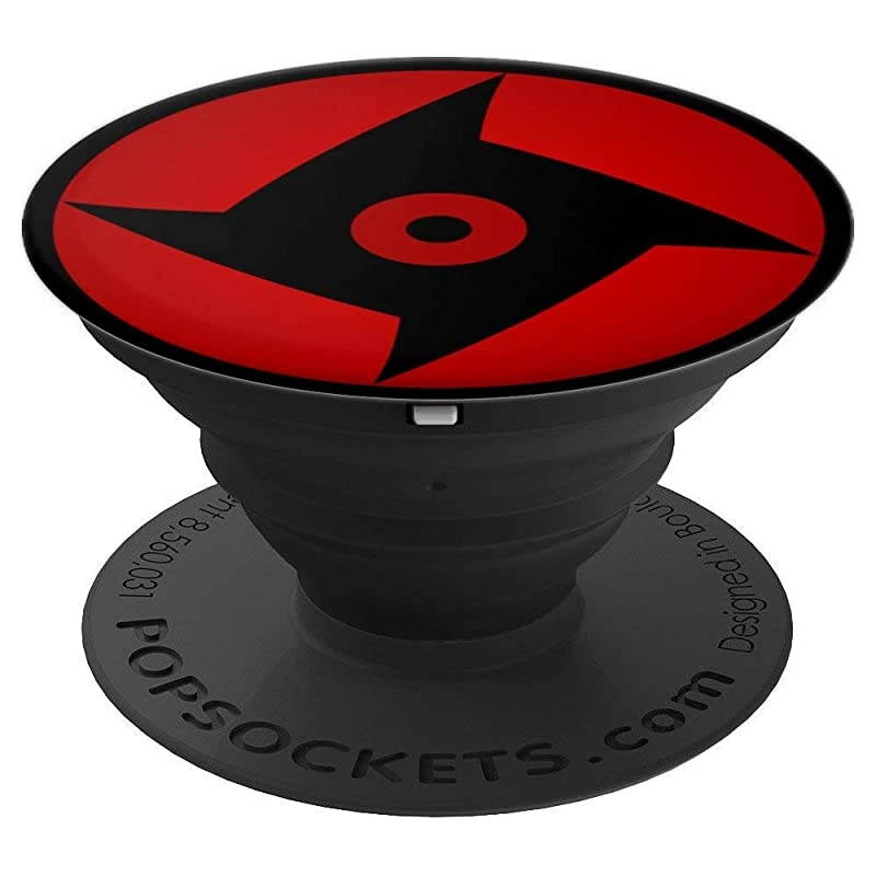 mangekyou sharingan eye design shinobi ninja PopSockets Grip and Stand for Phones and Tablets
