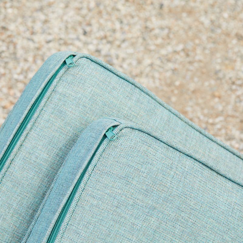 7pc Rhone Valley Dining Teal - Royal Garden