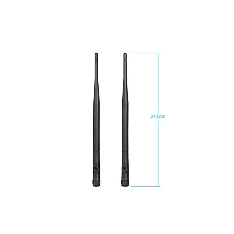 4G LTE Cellular Trail Camera Antenna 5dBi RPSMA Male Antenna 2Pack Compatible with 4G LTE Cellular Trail Camera Game Camera Wildlife Hunting Camera Outdoor Mobile Security Camera