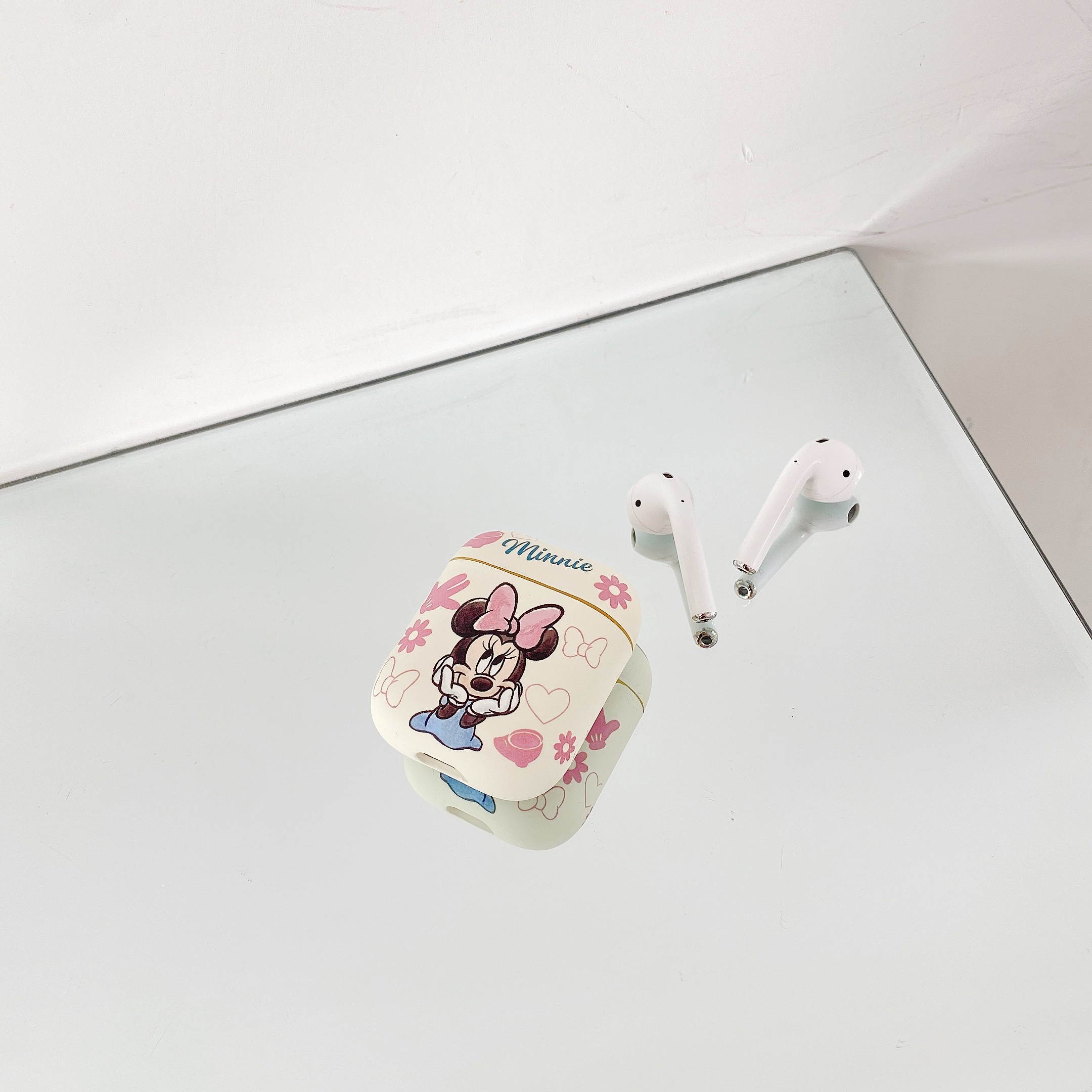 Airpods Case, Soft Case Cover Shockproof Protective Cute Airpod Case Cover Skins Compatible with Apple Airpods 2/1 Charging Case for Kids Girls Teens Women Boys