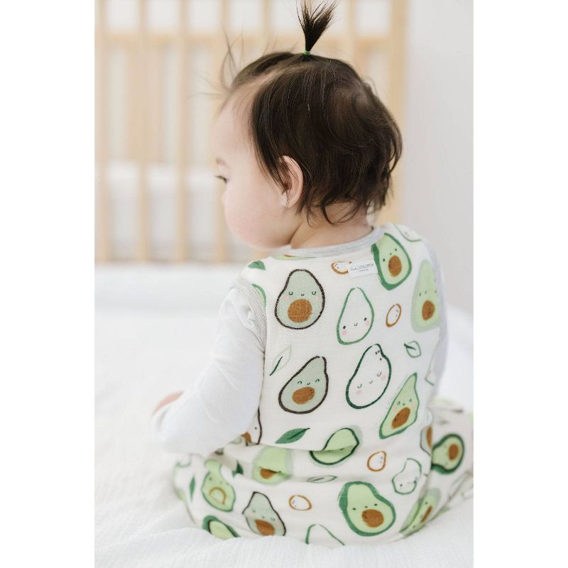 Loulou Lollipop Muslin Sleep Sack Wearable Blanket - Avocado 3-12 Months