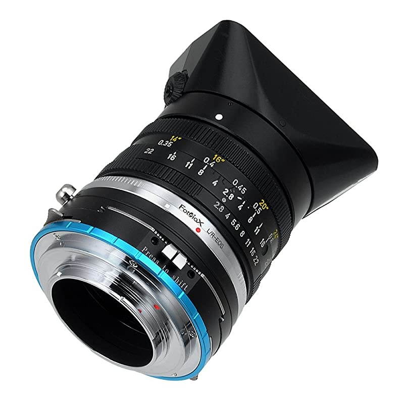 Pro Lens Mount Shift Adapter Leica R (LR, R-Series) Mount Lenses to Fujifilm X-Series Mirrorless Camera Adapter - fits X-Mount Camera Bodies Such as X-Pro1, X-E1, X-M1, X-A1, X-E2, X-T1