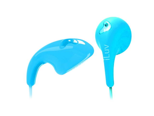 iLuv iEP205BLU Earbud Bubble Gum II Earphones - Blue