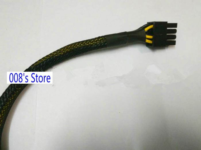 New 60CM Graphics Card Line 8P To Double 6+2PIN Power Supply Cable For The Great Wall Giant Dragon Module Power Line 1250W 18AWG