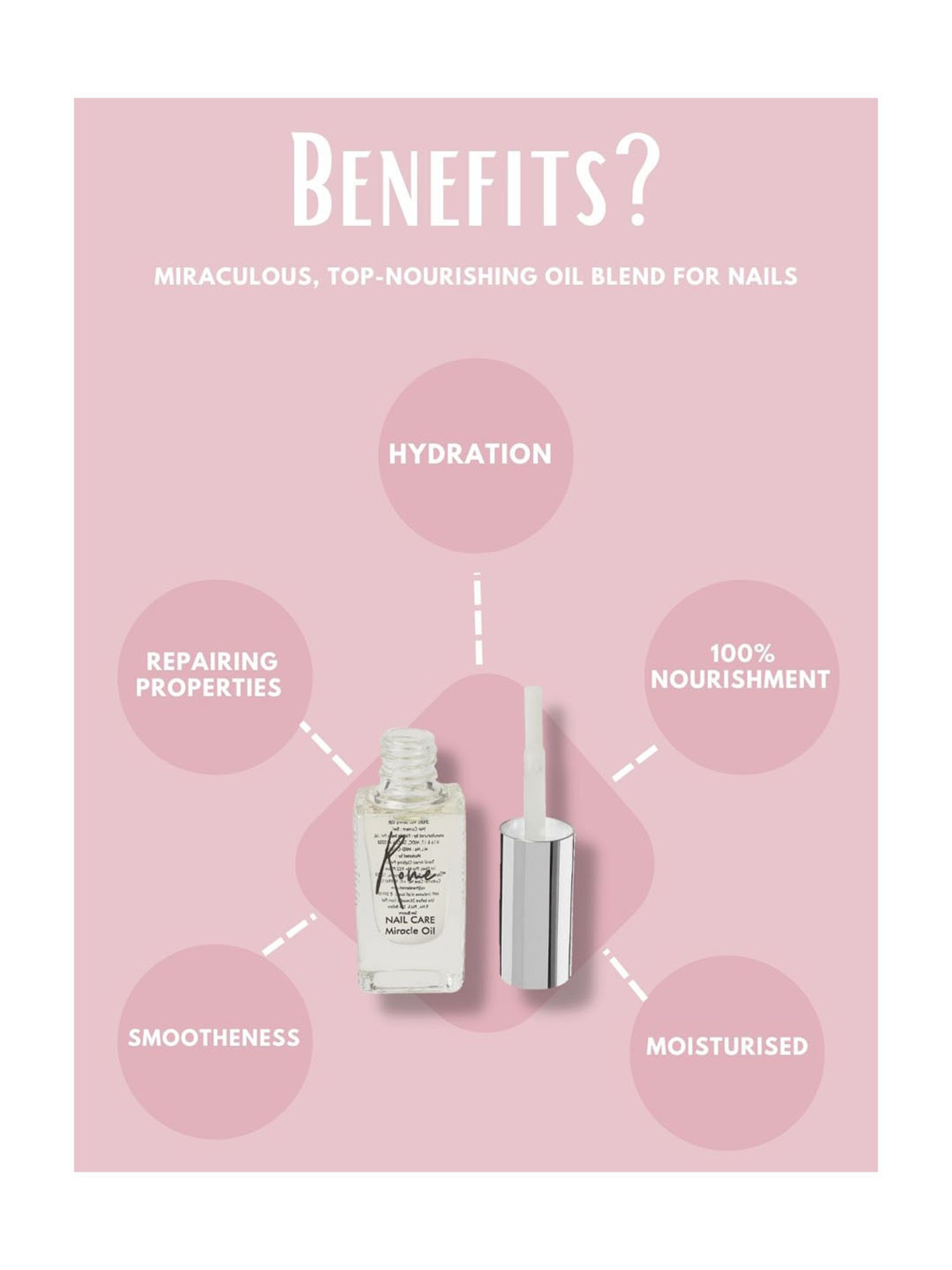 Rome Nail Miracle Oil - 8 ml