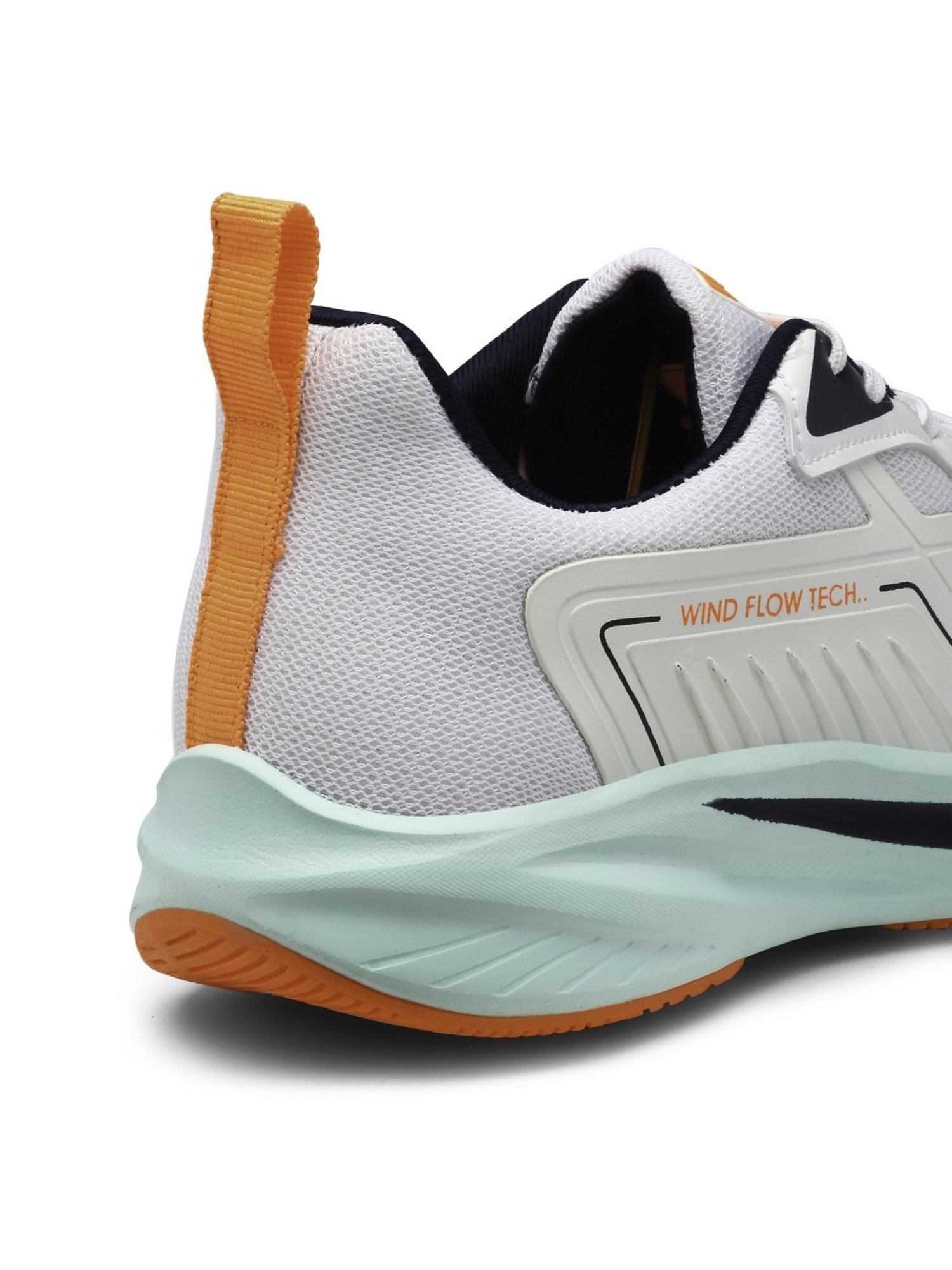 Asian Men's White Running Shoes