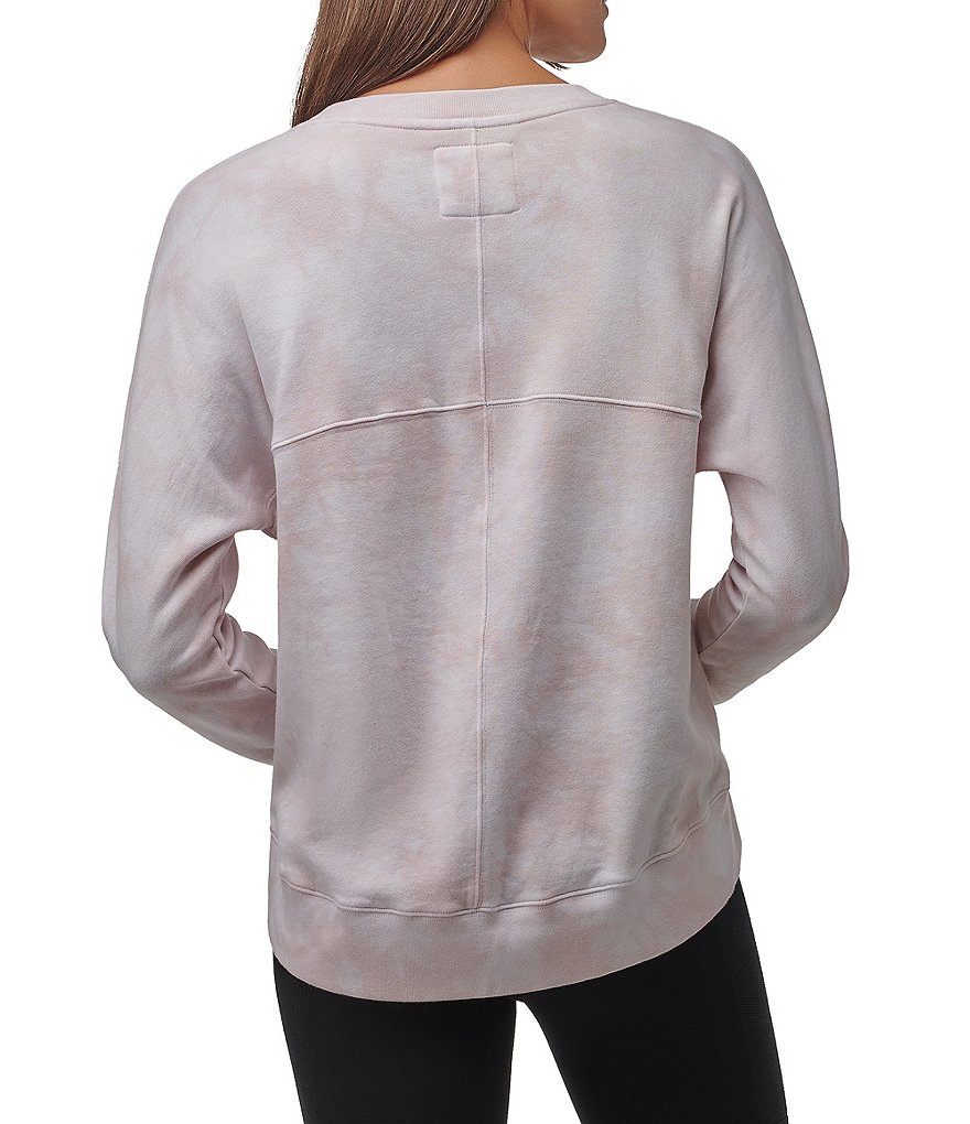 Karen Kane Short Sleeve Tie-Dye Hoodie