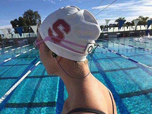 Waterproof Headphones for Swimming - Surge S+ (Short Cord). Best Waterproof Headphones for Swimming Laps