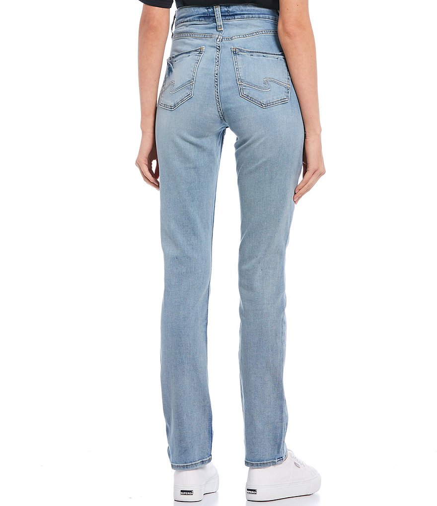 Silver Jeans Co. Avery High Rise Straight Jeans